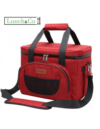 Sac Isotherme 16L Rouge Paris Déstockage Promo