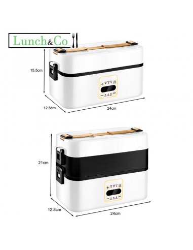 Smart Lunch Box Chauffante Blanche 2 Etages 2 - 3 jours ouvrés.