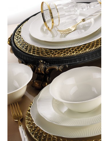 KUTAHYA PORCELAINE BONE AMORE ILAY Service de table 6 personnes 24 pièces online