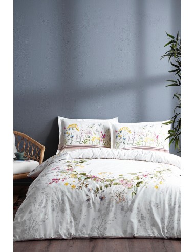 ÖZDILEK JARDIN DE FLEUR Parure de lit renforcé 2 personnes 50-70% off 