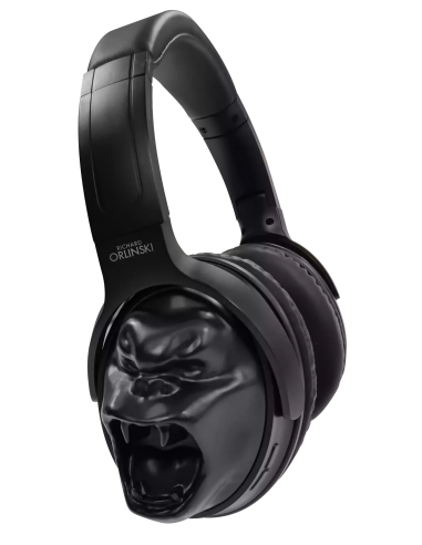 Casque Bluetooth KONG sans fil noir mat by Richard ORLINSKI soldes