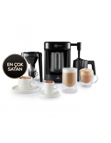 KARACA HATIR BARISTA Cappuccino ve türk kahve makinesi antrasit 50-70% off 