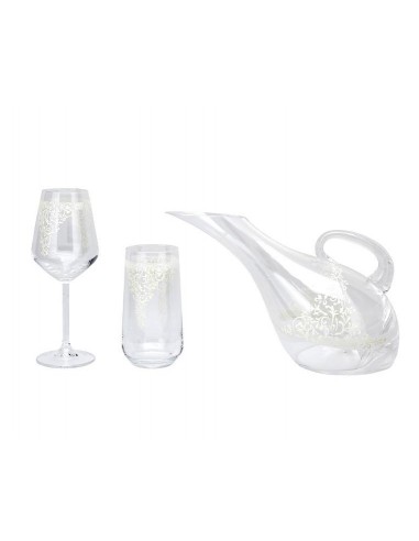 KARACA NOVIA Set de verres 25 pièces 12 personnes s'inspire de l'anatomie humaine