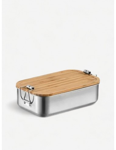 Grande Lunch Box en inox français