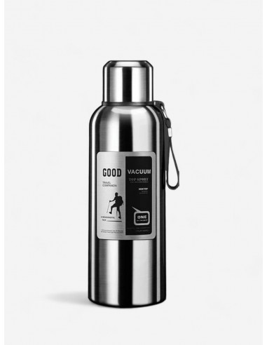 Thermos pour randonnée 2 litres en inox avec infuseur de technologie