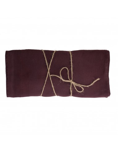 Aubergine Linen Runner offre 