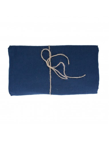 Sample Sale Bleu Minuit Linen Tablecloth 260 x 300 des créatures d'habitude