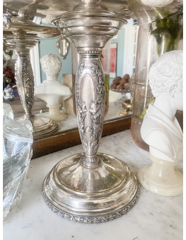 19th Century Silver Fruit Stand en linge