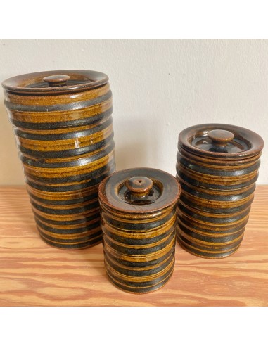 3 grands pots céramique vintage JUSQU'A -70%! 