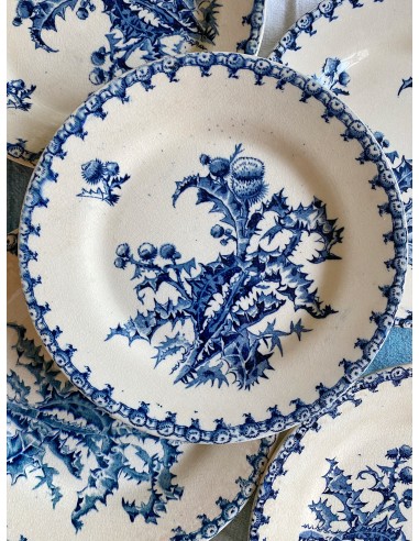 8 assiettes Gien modèle chardon 50-70% off 