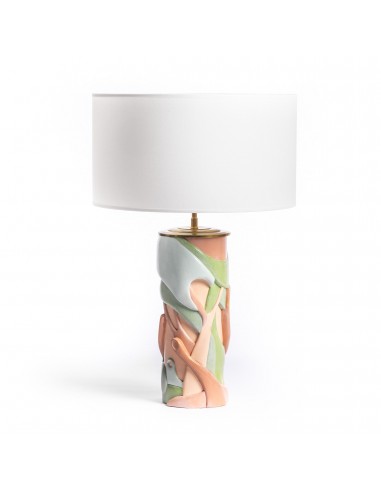 Lampe RACINES (vert et rose) pas cher